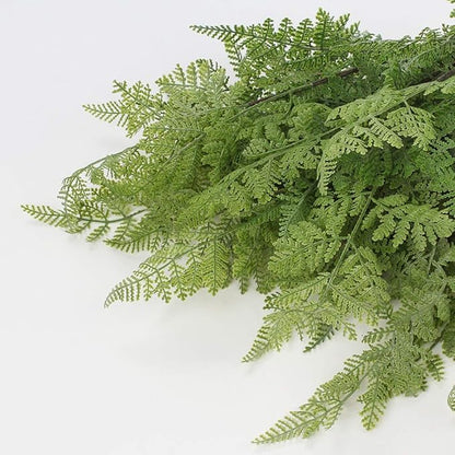 Briful 30" Artificial Boston Fern Plants Bushes Fake Shrubs Bush Greenery Plants Faux Fern Plant Large for Outdoors UV Resistant Garden Plants or Home Office Desk Indoor Decor 3pcs