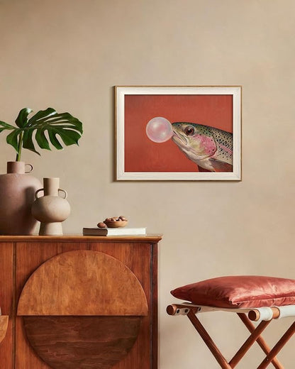 InSimSea Framed Wall Art laohauxin-kuanbiankuang0122 HM2271 16" L x 12" W