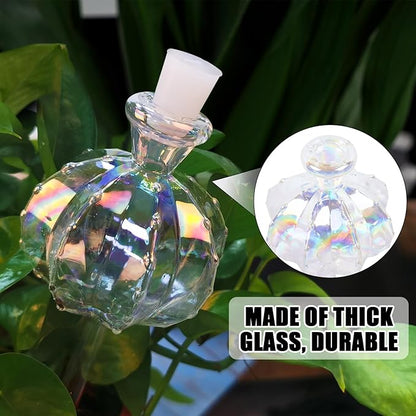 Self Watering Planter Insert. Plant Watering Devices. Plant Watering Bulbs. 4-PCS Plant Watering Globes. Rainbow Colors Cactus Shape Self Watering Globes Medium Size. Plant Lover Gifts