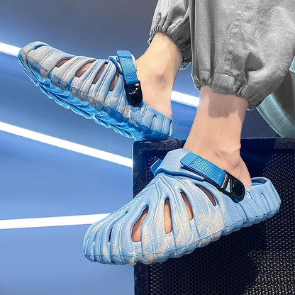 Optigard Monstera Slippers for Women and Men,Monstera EVA Thick Sole Pillow Slippers,Non Slip Quick Drying Breathable Beach Monstera Slides
