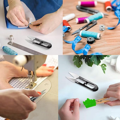 2 Pcs Bonsai Pruning Scissors for plants, Mini plant trimmers & Sewing Snips for Bud Leaves Flowers Stitch Embroidery Knitting DIY Crafts