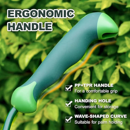 Garden Trowel, Hand Shovel with Soft Ergonomic Handle, Small Garden Shovels Rustproof Gardening Hand Tools with Hanging Hole for Digging, Planting, Transplanting, Weeding