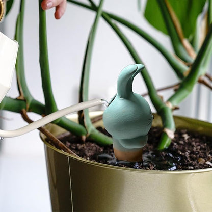 4 Pcs Plant Terracotta Self Watering Spikes, Vacation Plant Self Watering Devices, Clay Plant Watering Stakes Suitable for Indoor Plant Watering Globes Bunny Gifts Women Mom Grandma Wife Rabbit