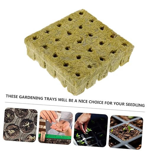 Sosoport 125pcs Soilless Cultivation Inserting Seedlings Nutrient Block Plant Fertilizer Easy to Use for Vegetable Flower Garden