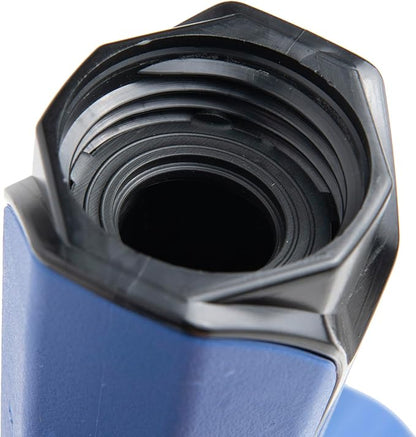 Rear Trigger Adjustable Spray Hose Nozzle – Durable Plastic Construction with Adjustable Stream Control – Ideal for Car Washing, Lawn & Garden, and Outdoor Cleaning Tasks