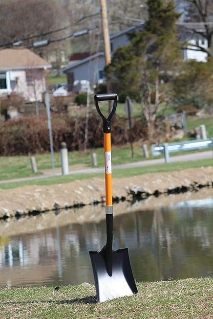 Ashman Transfer Shovel (2 Pack) – 41 Inches Long D Grip with Durable Handle – A Premium Quality Multipurpose Shovel for Heavy Duty Construction, Farming, and Outdoor works, Gardening, Landscape works.