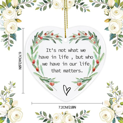 Friendship Ornaments - Christmas & Birthday Gifts for Women - Home Decor