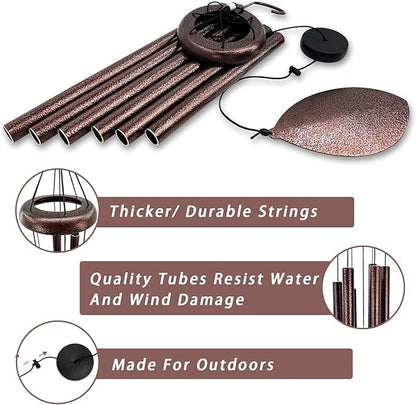 Wind Chimes for Outside Deep Tone,36 Inch Chimes for Outdoors,Sympathy Windchimes Outdoors Gifts for Mom,Outdoor Wind Chimes,Garden Decoration.
