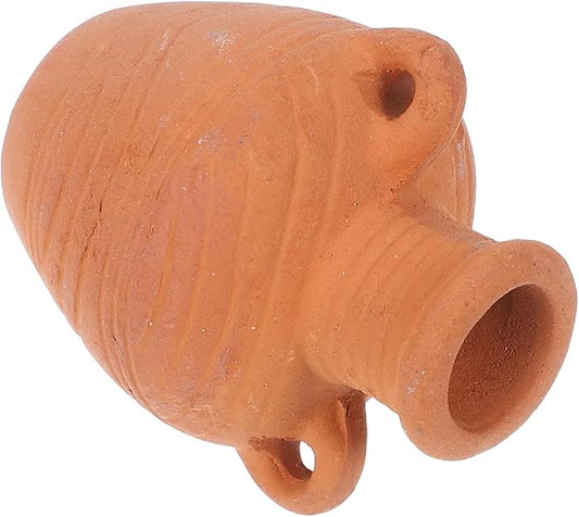 TIDTALEO Tiny Terracotta Planter for Succulents, Mini Nursery Flower Pot, Vintage Small Plant Pot for Home Garden Office, 1Pcs Red Clay Miniature Succulent Container