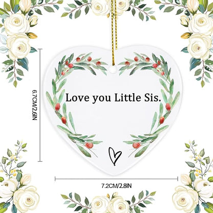 Gifts for Sister, Jocidea Sister Keepsake Ornament Sister Gifts from Sister Thinking of You Gifts for Sister Birthday Gifts for Sister Xmas Gifts for Sister - Sister Gifts for Women