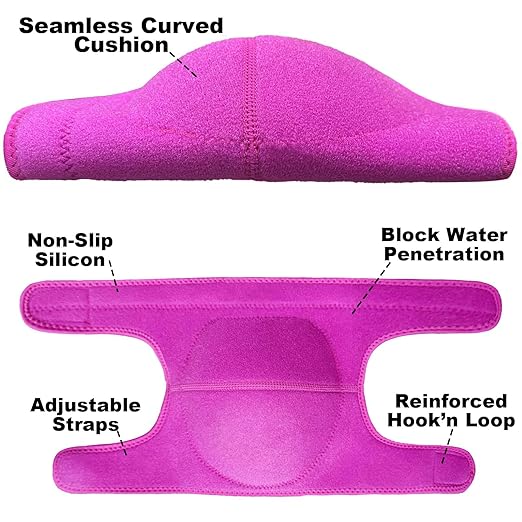 Knee Pads for Kneeling Work, Soft Garden Knee Pad for House Cleaning Worker, Waterproof Foam Cushion, Safety Knee Protector for Flooring and Carpet Installers, Prefect Gifts for Mens Womens for Christmas, Pink L (1 Pair)