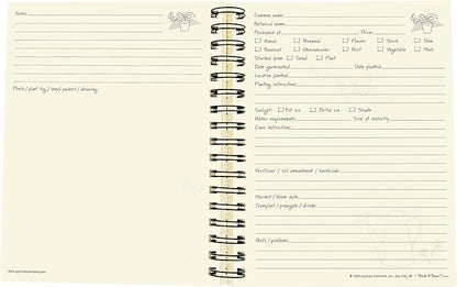 Write it Down series by Journals Unlimited, Guided Journal, Gardening, The Gardener's Journal, Full-size 7.5"x 9", Kraft Hard Cover, Made in USA