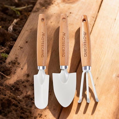 Kids Gardening Tools Set Mini Gardening Tools for Children with Small Shovel, Trowel and Rake, Inspire a Love for Nature