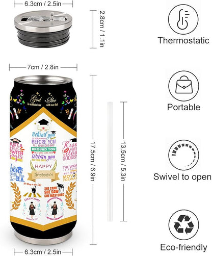 Graduation Gifts for Her - 17oz Tumbler - College Graduation Gifts for Women Girls- Class of 2025 Gift for Masters Degree Phd- One Degree Hotter for Graduates Friends Classmates