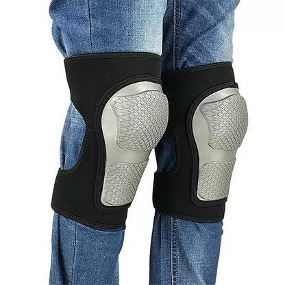 Work Knee Pads for Knee Protection, Kneepad for Men and Women, Gel Kneepads for Construction with Ergonomic Foam Cushion, Ideal Comfortable Gifts knee Pads for Roofing, Flooring Installation for Christmas, Gray L (1 Pair)