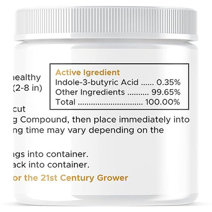 Rooting Hormone for Cuttings – .35 IBA Rooting Hormone - Cloning Gel Key to Plant Cloning - Midas Hydro Rooting Hormone for Cuttings 4oz - Rooting Gel for Professional and Home Based Growers