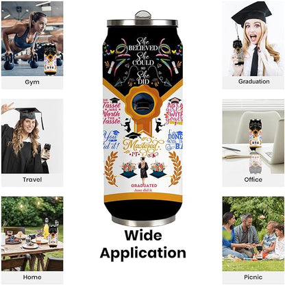 Graduation Gifts for Her - 17oz Tumbler - College Graduation Gifts for Women Girls- Class of 2025 Gift for Masters Degree Phd- One Degree Hotter for Graduates Friends Classmates
