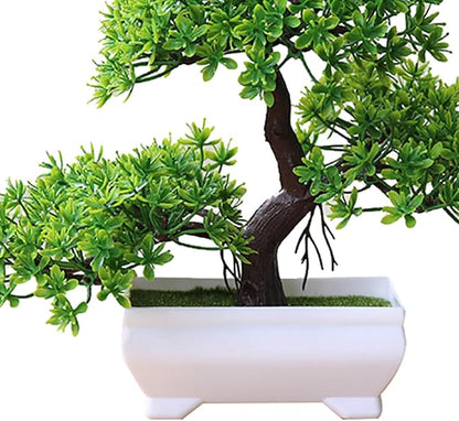 Talent Star Artificial Bonsai Tree Juniper Faux Plants Indoor Small Fake Plants Decor with Pots for Home Table Office Desk Bathroom Shelf Bedroom Living Room Farmhouse Decorations Wedding Tabletop Gr