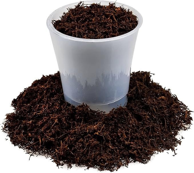 GARDENERA's Premium New Zealand Tree Fern - 10 Quart - Growing Medium for Orchids and Epiphytes | Provides Optimal Drainage and Aeration (2 Bags of 5 Quart)