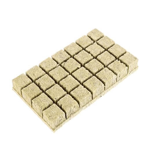 Sosoport 84pcs Gardening Seedling Blocks Degradable Hydroponic Fertilizer Plugs Efficient Plant Transplanting for Flowers Vegetables