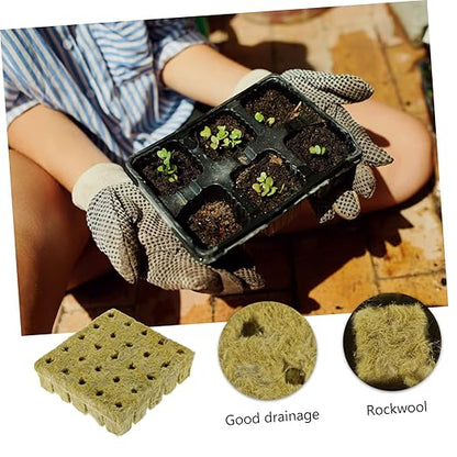 Sosoport 125pcs Soilless Cultivation Inserting Seedlings Nutrient Block Plant Fertilizer Easy to Use for Vegetable Flower Garden