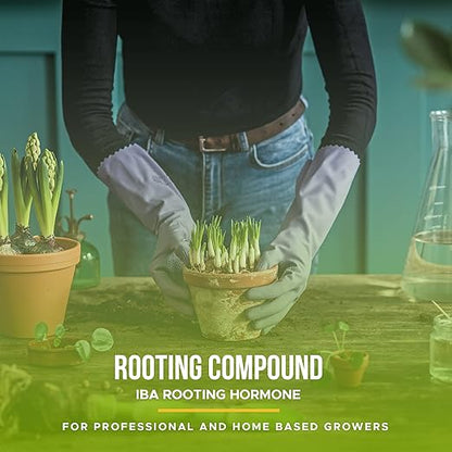 Rooting Hormone for Cuttings – .35 IBA Rooting Hormone - Cloning Gel Key to Plant Cloning - Midas Hydro Rooting Hormone for Cuttings 4oz - Rooting Gel for Professional and Home Based Growers