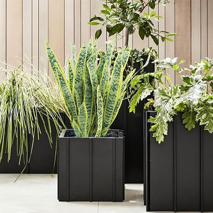 3 Pack Faux Snake Plants 31in Artificial UV Resistant Snake Outdoors Fake Sansevieria Plastic Plant with Large Green Leaves Greenery for Home Indoor Floor Office Store Front Porch Decorations