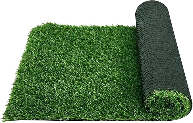 Artificial Grass Turf Outdoor Indoor,1.2 in Thick,Fake Grass for Dogs Potty Training,Realistic Turf Rug for Garden Lawn Landscape Balcony Decoration