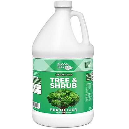 Bloom City's Tree Fertilizer & Shrub Fertilizer for Healthier Growth, 1 Gallon (128oz)