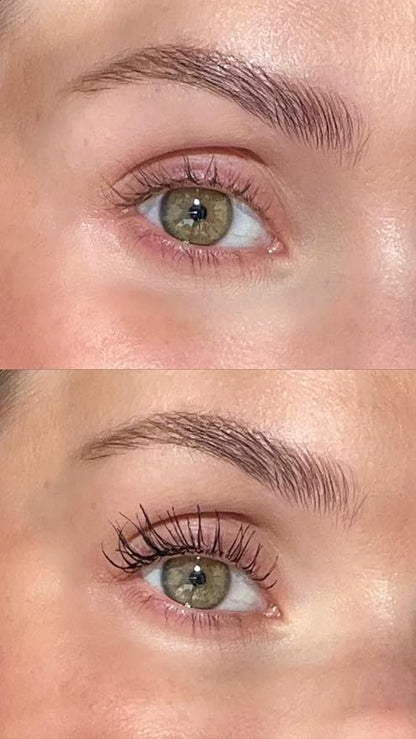 Hypoallergenic Mascara Sensitive Eyes - Smudge-Proof, Sweatproof, Lengthening Mascara for Maximum Volume and Length - Vegan, Non Toxic Mascara