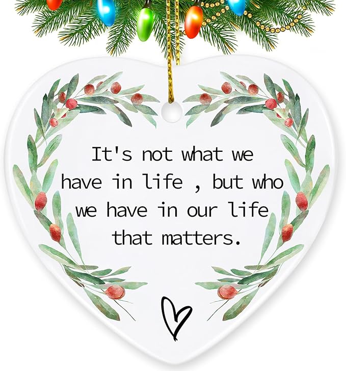 Friendship Ornaments - Christmas & Birthday Gifts for Women - Home Decor