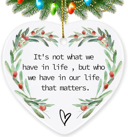 Friendship Ornaments - Christmas & Birthday Gifts for Women - Home Decor
