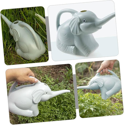 2pcs Long Spout Watering Can for Indoor Plants Adorable Animal Shape Plastic PP Bottle Precise Plant Watering for Home Garden and Lawn