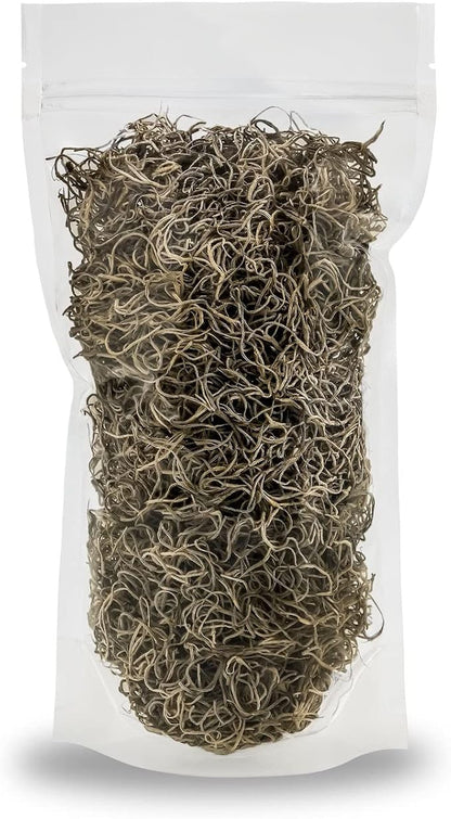 Premium Natural Spanish Moss | Natural Preserved - 10 Quart - Great Ground Cover - Filler for Potted Plants (2 Bags of 5 Quart)