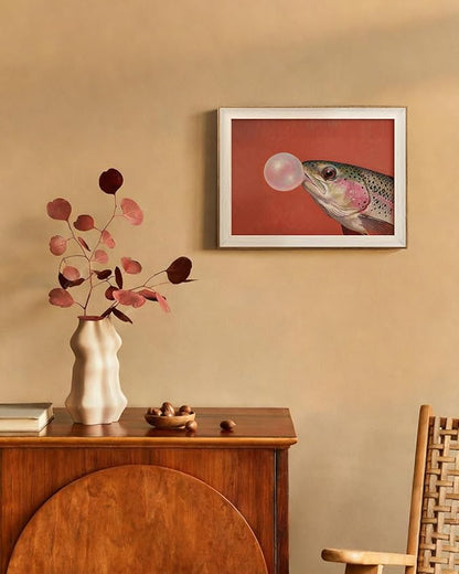 InSimSea Framed Wall Art laohauxin-kuanbiankuang0122 HM2271 16" L x 12" W
