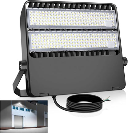 LED Stadium Lights Fixture, Extremely Bright 36000 Lumen Outdoor Stadium Flood Light, IP65 Waterproof 240W Commercial Exterior Arena Lighting with 5000K Wide Angle and Heavy Duty