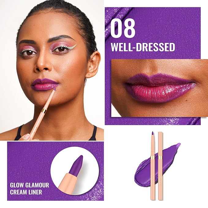 Oulac Waterproof Eyeliner Pencil Set - Smooth and Creamy, Retractable Eye Makeup for Precision Application, Vegan & Cruelty-Free