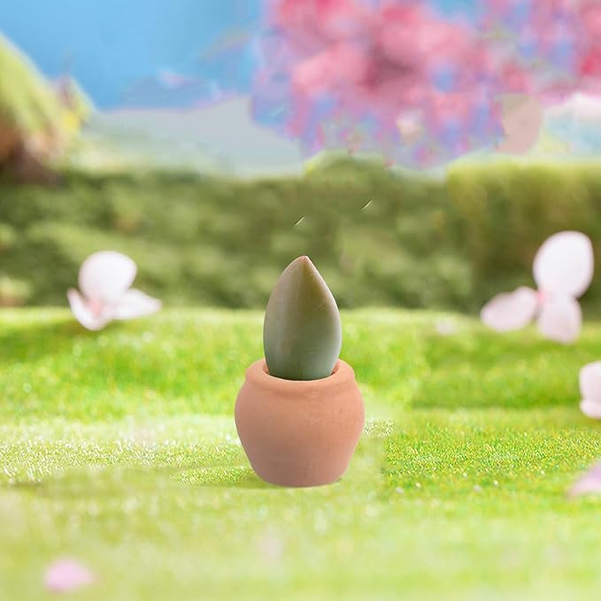 COHEALI 8PCS Mini Terracotta Flower Pots for Succulent Plants Clay Planters for Desktop Windowsill Nursery and Home Decoration