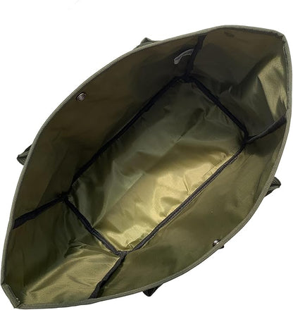 Ferry Morse Garden Tool Bag, 8 Pockets Gardening Bag, Heavy Duty Garden Tote Caddy