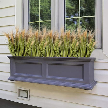 Melorca&Guilla Artificial Plants 6PCS 31.5“ Fake Tall Grass,Faux Plant,Tall Onion Faux Grass Plants,Artificial Greenery Shrubs Bushes for Garden Porch Window Box Shop Office Home Décor