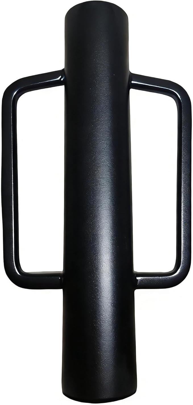 MTB Garden 1Pack 16 Inch Black Fence Post Driver with Handle 18 LB Steel T Post Pounder Portable Hand Post Rammer for Wooden Posts U Channels Fence Posts,16 Inch Post Pounder Good for Small Projects