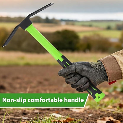 15 inch Garden Hoe and Cultivator Hand Rake Durable and Comfortable Handle Garden Tool