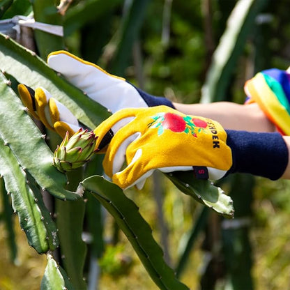 Cactus Gloves Soft Deerskin Women Gardening Glove Thorn Proof for Cacti Handling