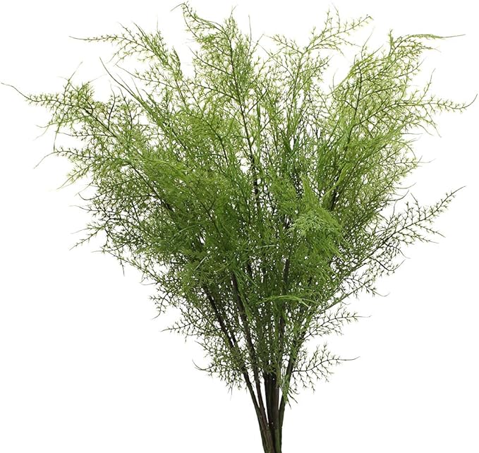 30" Artificial Boston Fern Plants Bushes Fake Shrubs Bush Greenery Plants Faux Fern Plant Large for Outdoors UV Resistant Garden Plants or Home Office Desk Indoor Decor 6pcs