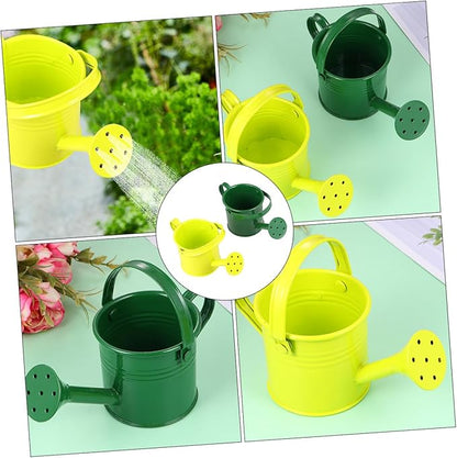 COHEALI 2pcs Iron Watering Cans for Modern Design Large Opening for Easy Refill Safe Material for Indoor and Outdoor Plant Gardening and Home Decoration