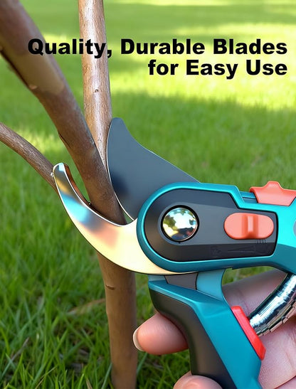 Professional Gardening Pruning Shears, Garden Clipper with High-Elasticity Spring, SK5 Steel Blades, Adjustable Handle Opening, Plant Pruners for Branch Cutting