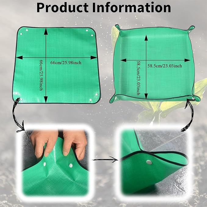 Garden Tool Set | Sowing Dispenser Set | Repotting Mat for Indoor Plants,for Planting Seedling Vegetable Tomato Pepper Flower Lawn Indoor Outdoor Cultivation