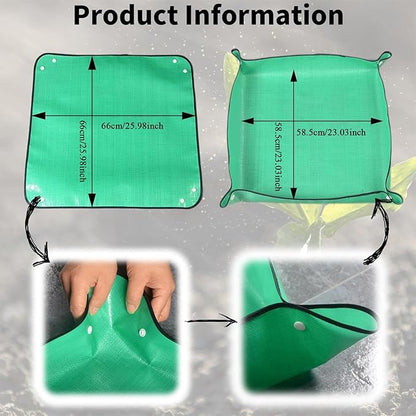 Garden Tool Set | Sowing Dispenser Set | Repotting Mat for Indoor Plants,for Planting Seedling Vegetable Tomato Pepper Flower Lawn Indoor Outdoor Cultivation