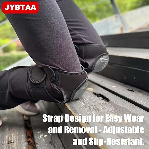 Construction Knee Pads for Men & Women Crawler Gardener, Heavy Duty Knee Protective Gear with Adjustable Straps, Kneeling with Comfort, Profect for Kneeling Crawling Work for Christmas, Gray XL (1 Pair)