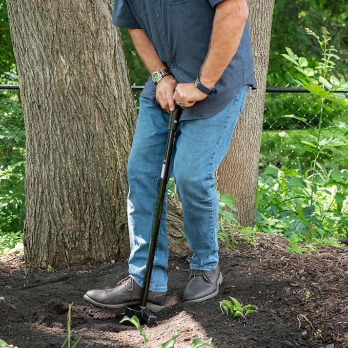 Walden Backyards Perfect Planter - Long Handle Bulb Transplanter for Planting Flowers - Heavy Duty Garden Tool for Digging & Refilling Holes
